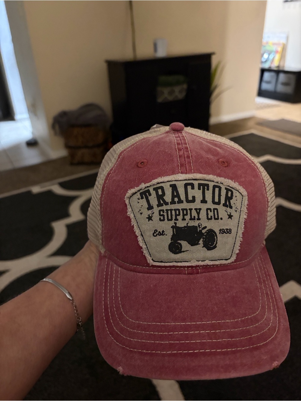 Tractor Supply Co. Pink Mesh-Back Baseball Cap
